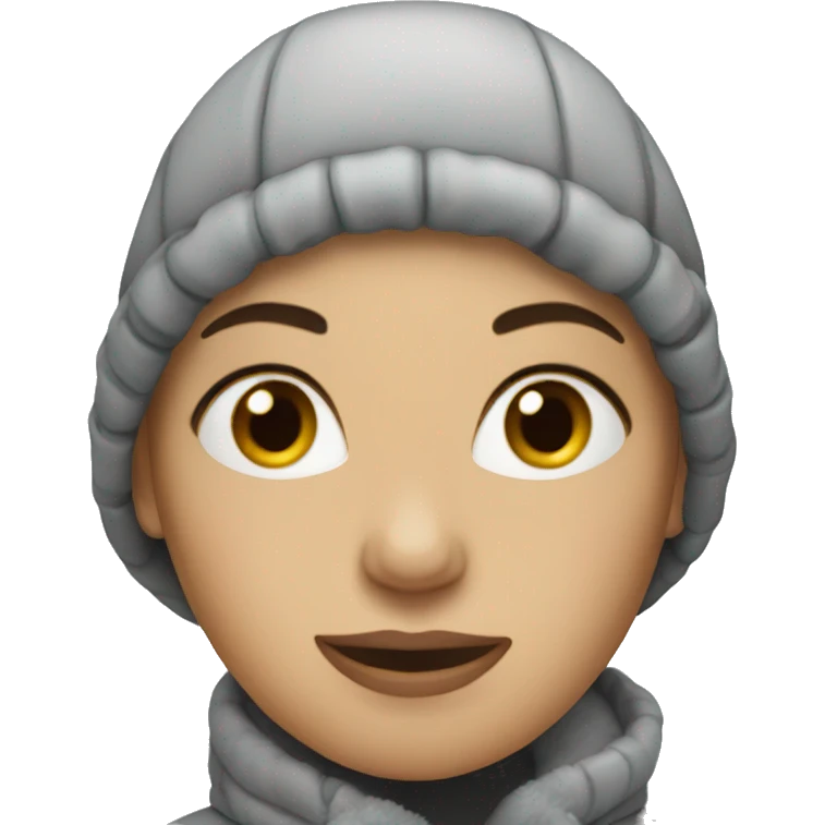 woman in winter  emoji