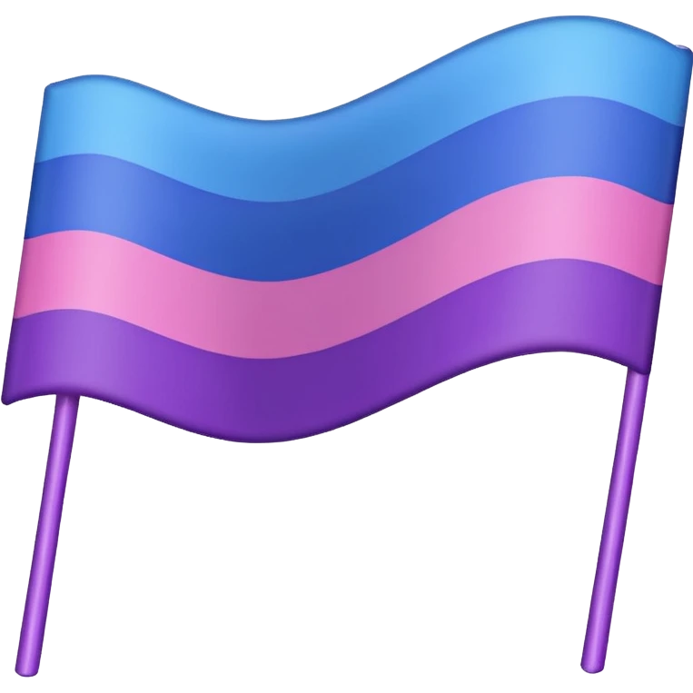 Bi flag emoji