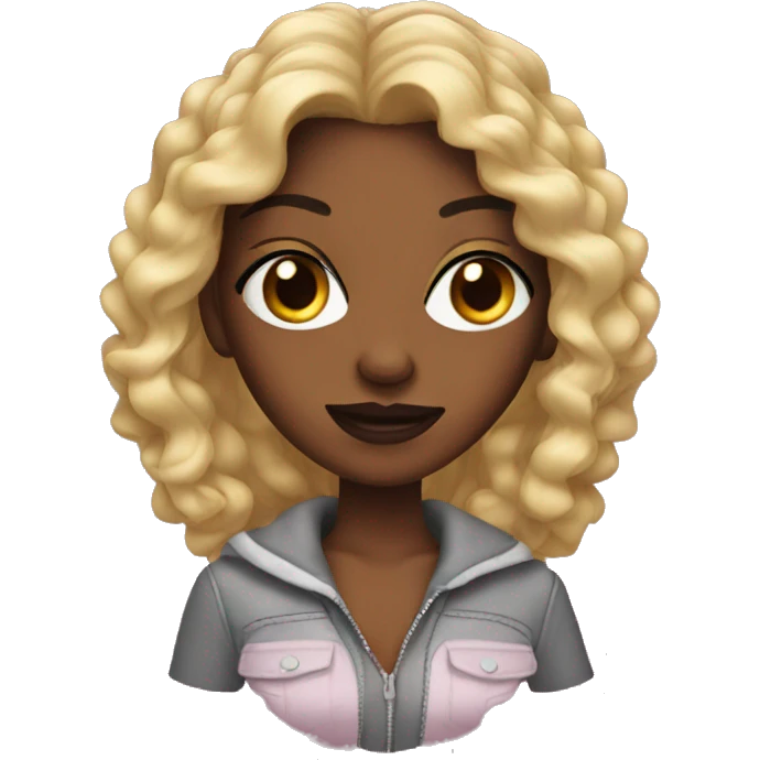girl with slay nails  emoji