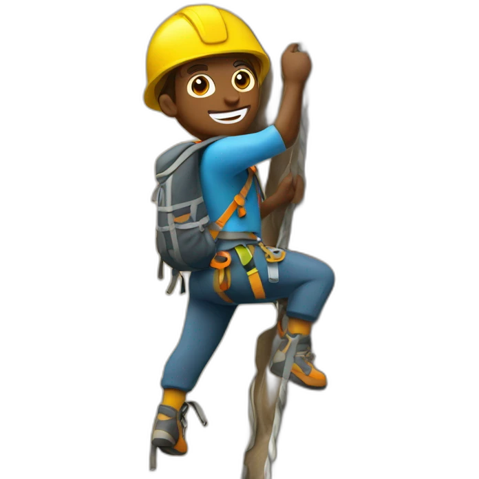 climber emoji