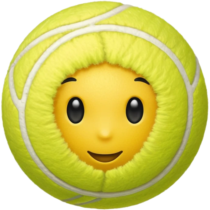 tennis ball with female gender sign emoji