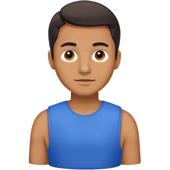 blue dress man emoji
