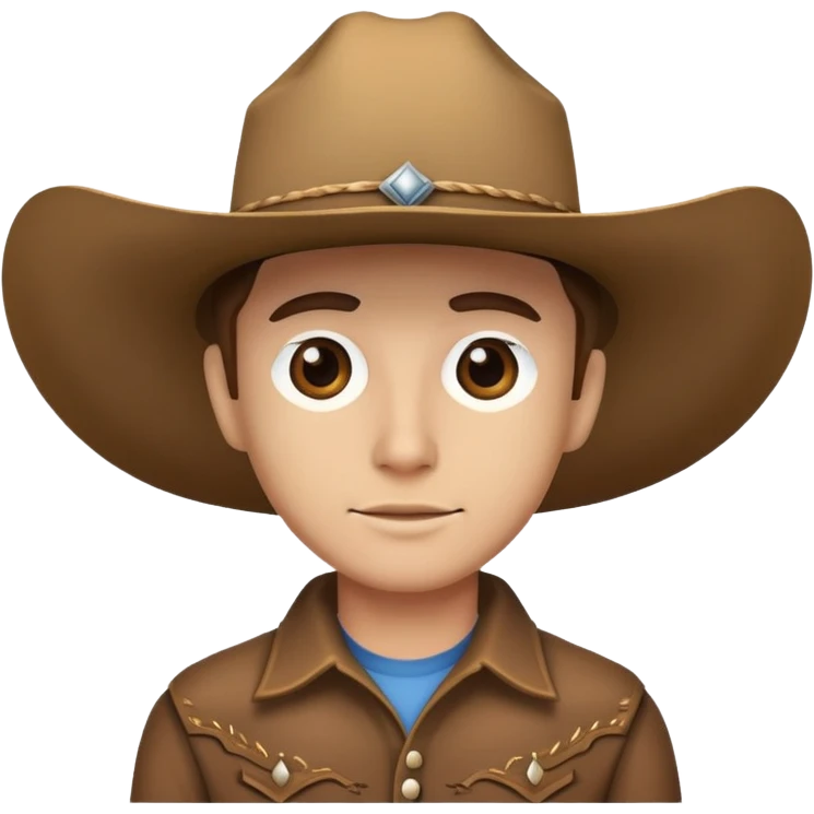 Me with a cowboy hat on emoji