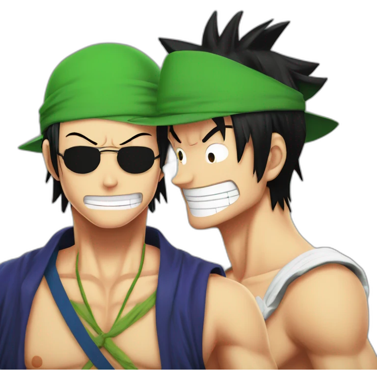 Luffy et zoro emoji
