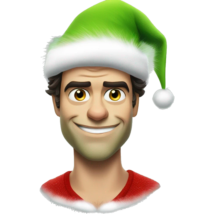 henry cavill as grinch emoji