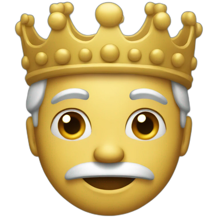 king face emoji