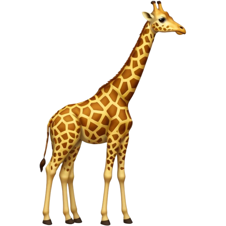 High resolution giraffe  emoji