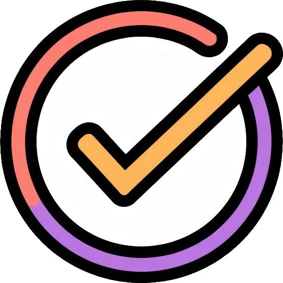 checkbox with check mark inside a circle emoji
