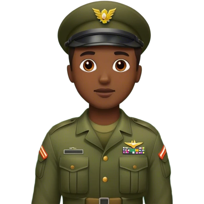 jungle Army man emoji