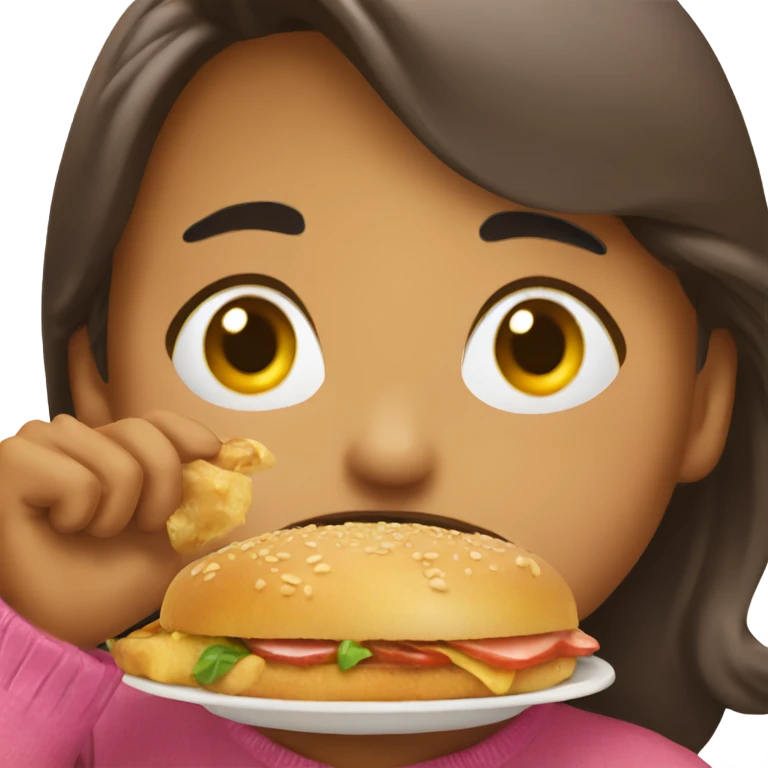 Person licking food off their fingers  emoji