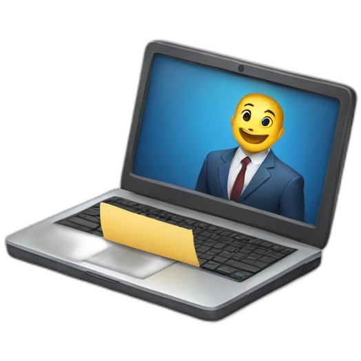 laptop resume emoji