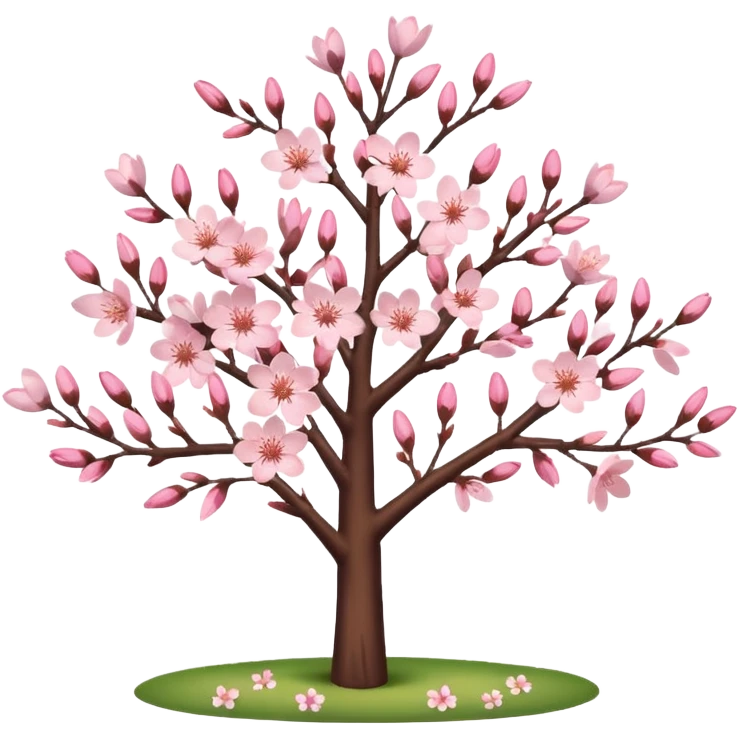 cherry blossom tree emoji