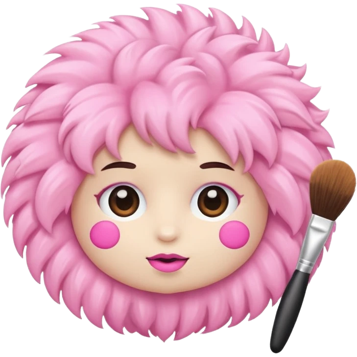 beauty brush emoji
