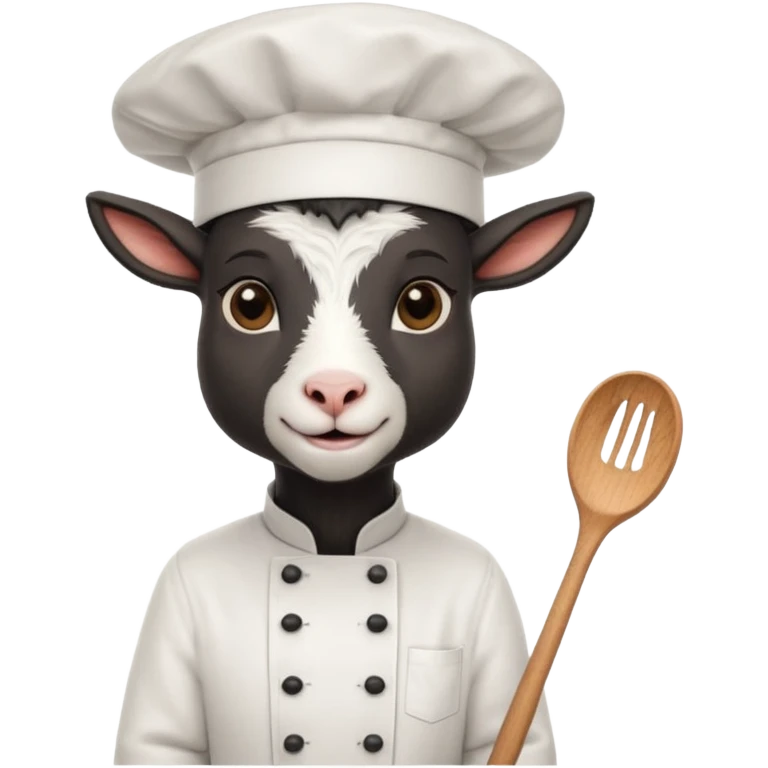 goat black cook emoji