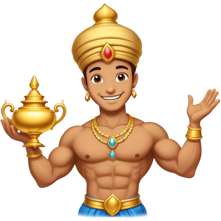 genie of the lamp emoji