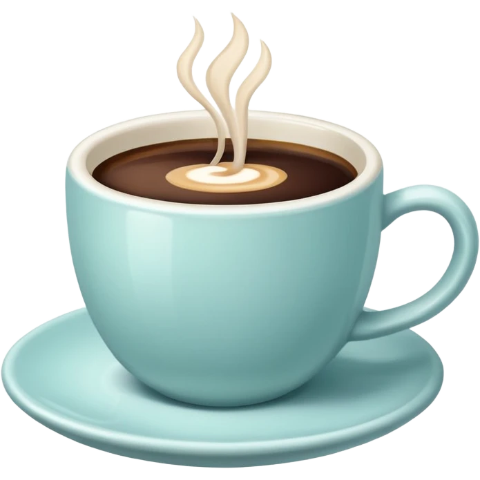 Cute Pastel coffee emoji