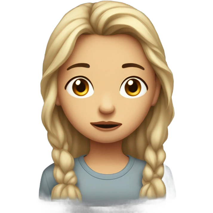 Girl upset  emoji