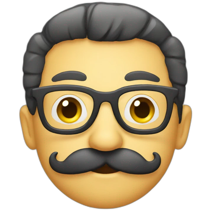 Moustache emoji