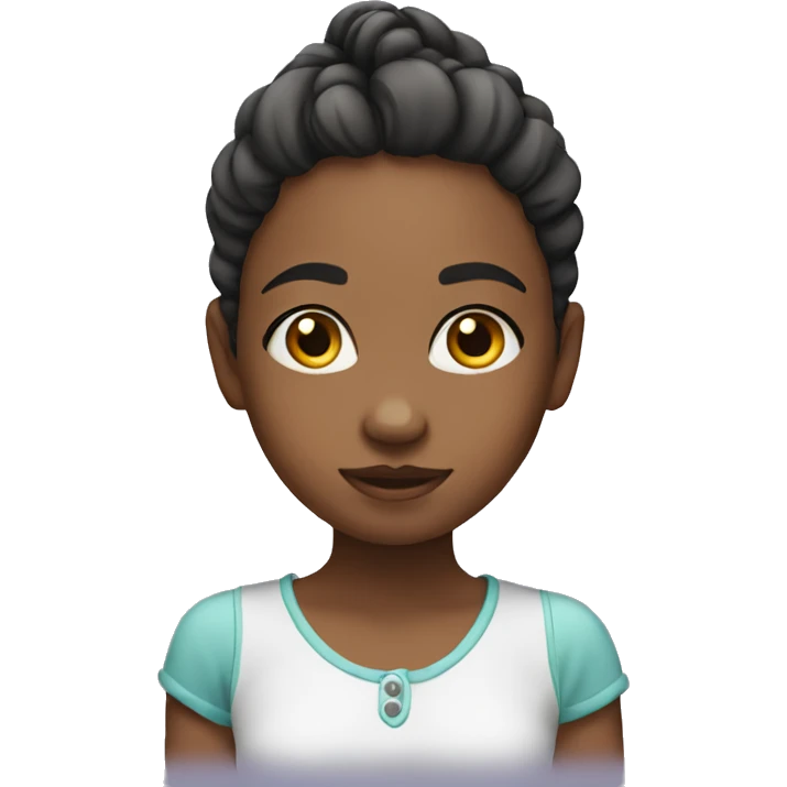 Cute girl  emoji