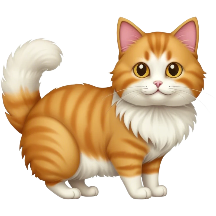 A Manx cat  emoji