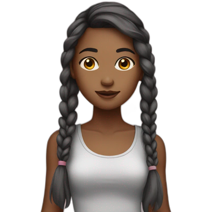 girl cool emoji