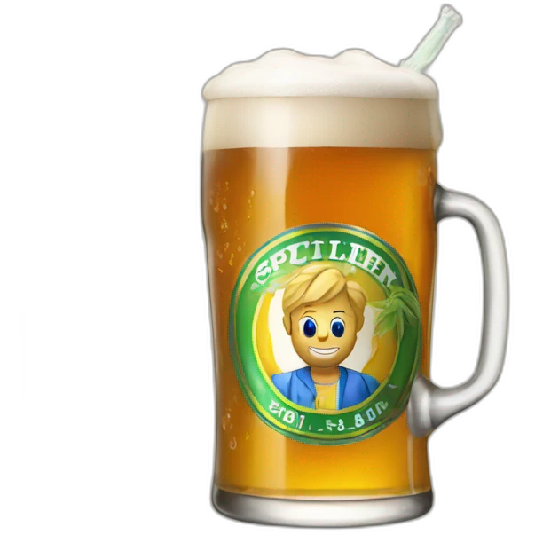 Stifler drink beer emoji
