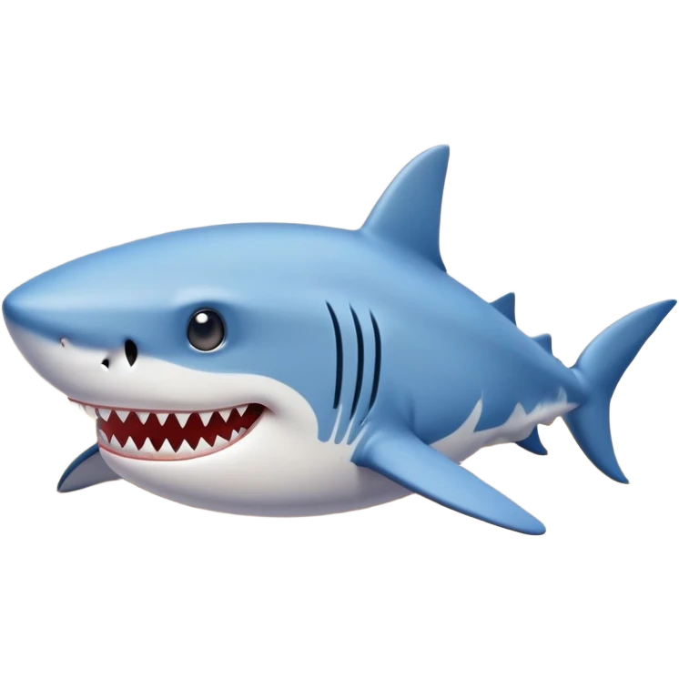 Un tiburón en la arena en la playa que tenga dos pies y unas zapatillas azules emoji