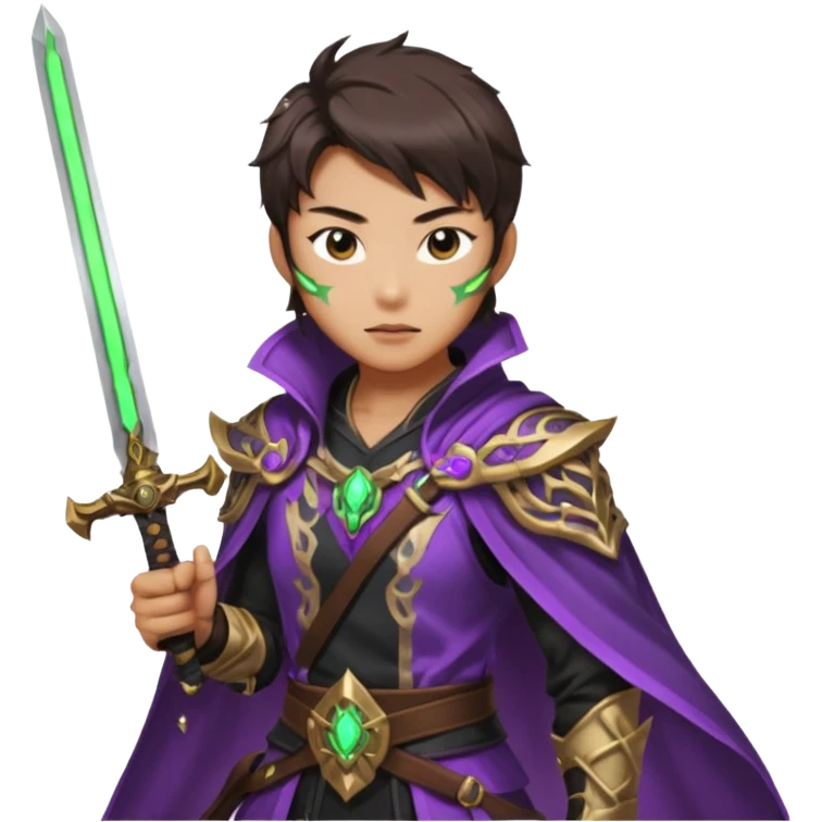 K-pop demon hunter emoji