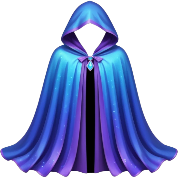 a fantasy magic cloak emoji