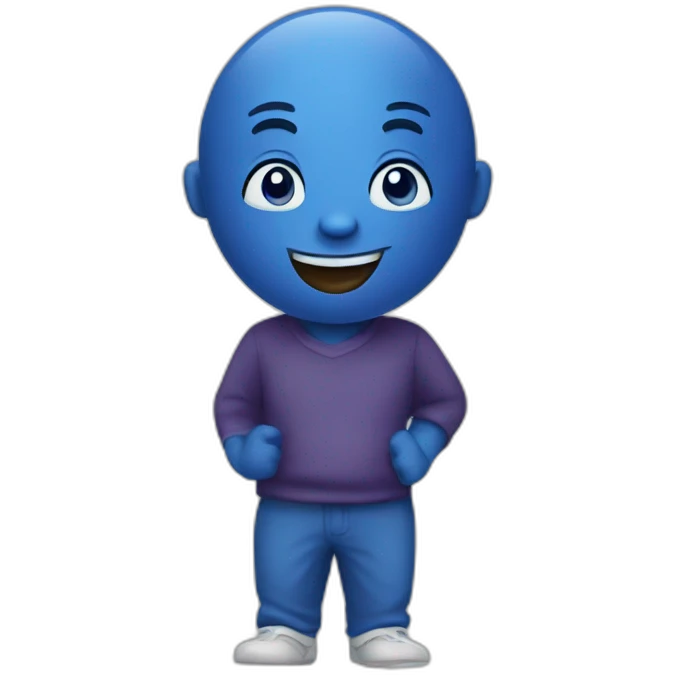 blueberry cartoon character emoji