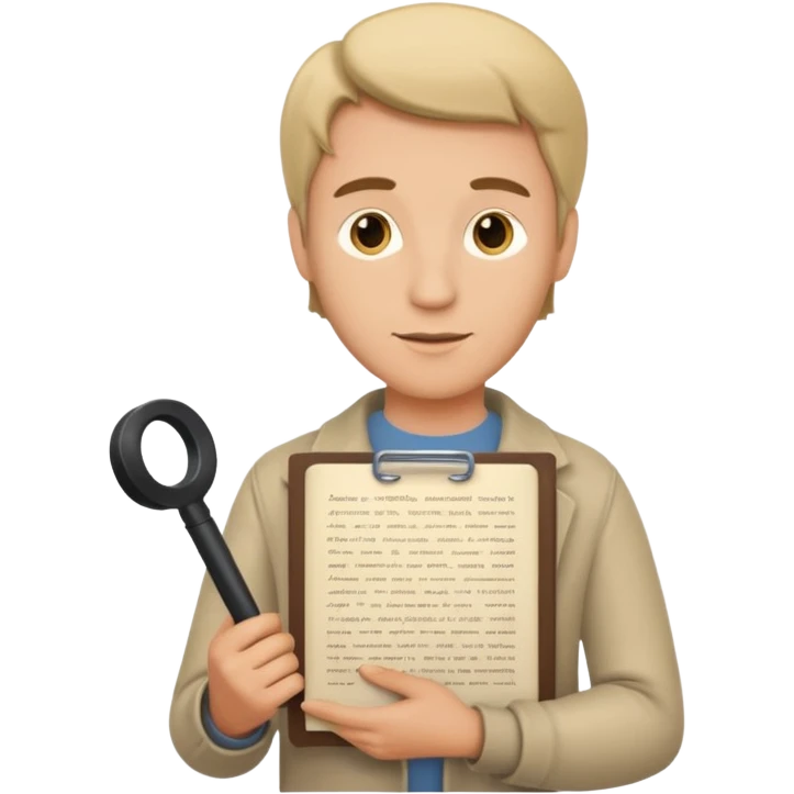 actor with script emoji