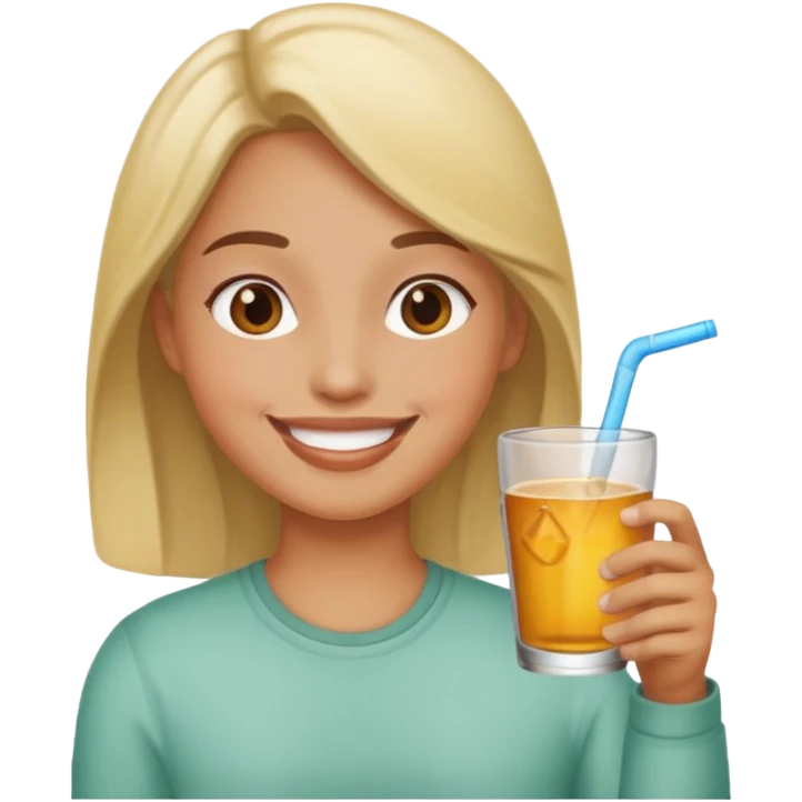 Person drinking ' emoji