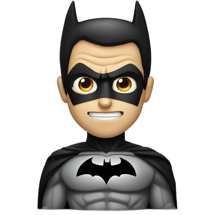 Batman mad emoji