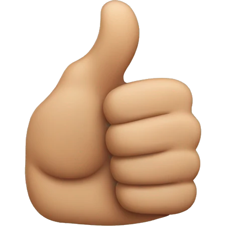 thumbs up emoji