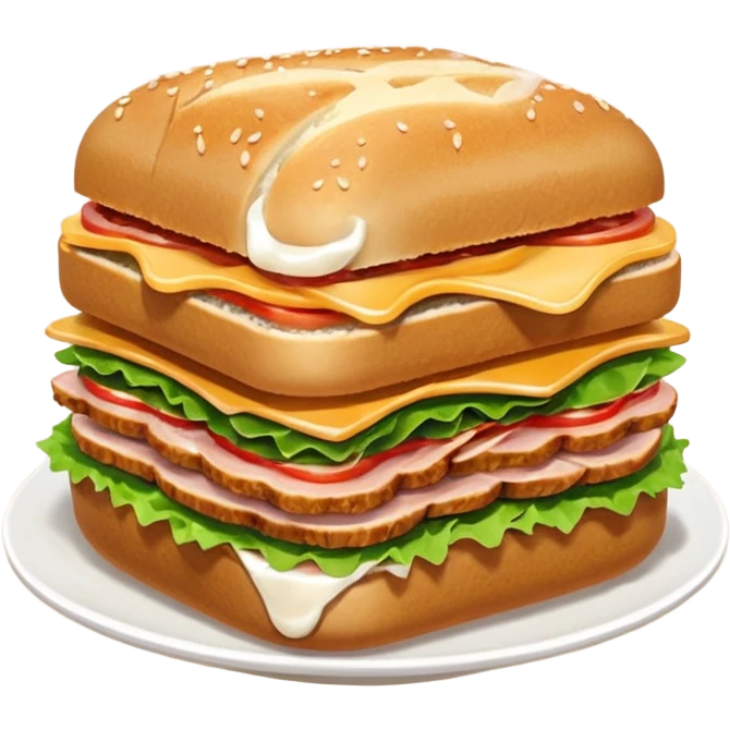 katsu sando sandwich with steam emoji