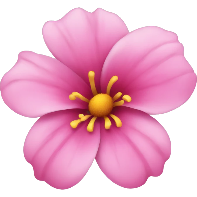 pink flower emoji