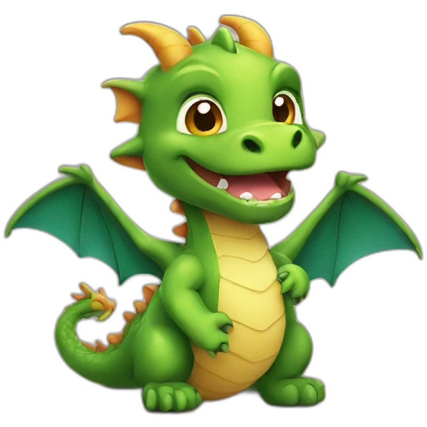 Cute Dragon emoji