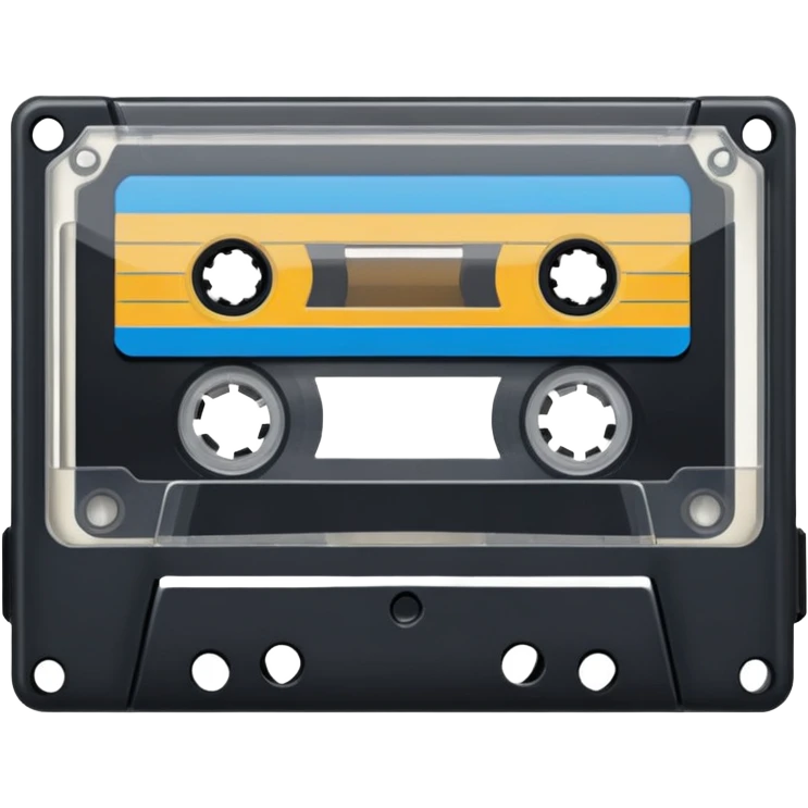 casette tape emoji