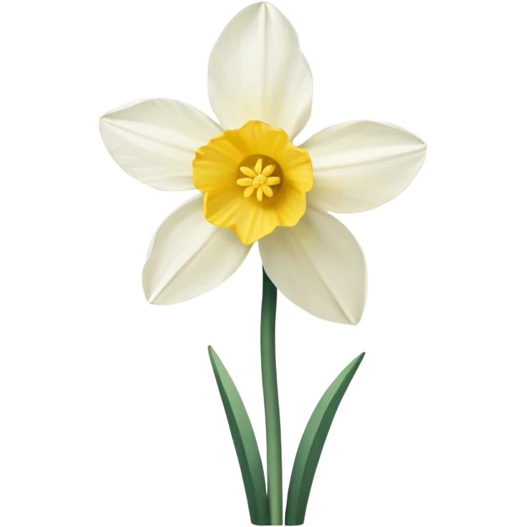 Narcisus flower emoji
