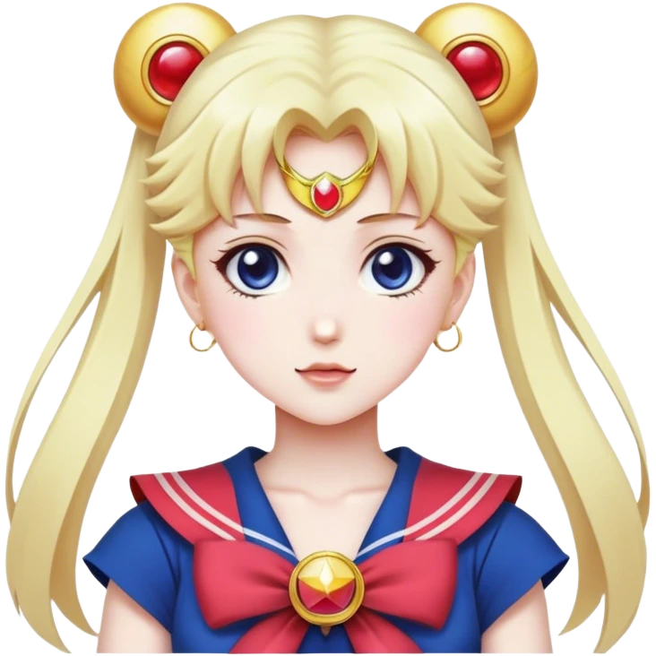 anime girl sailor moon emoji