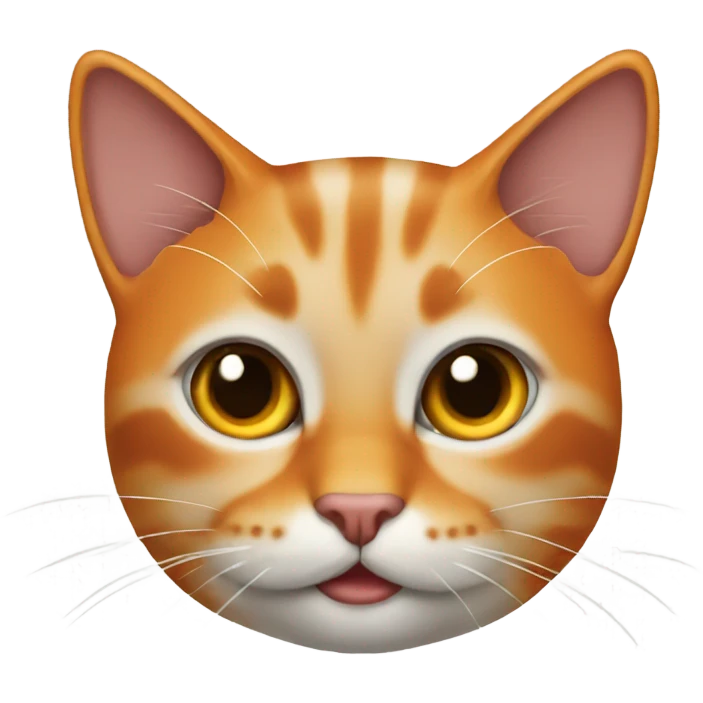 Katze orange  emoji