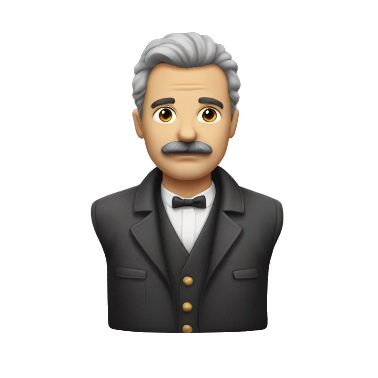 homem bigode emoji