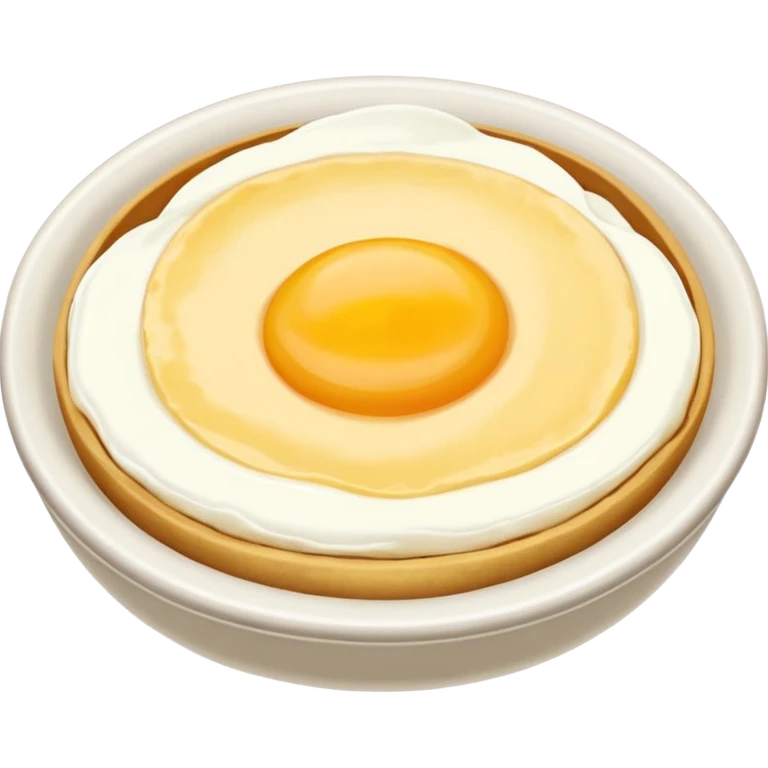 semangkuk telur rebus + mayonis emoji