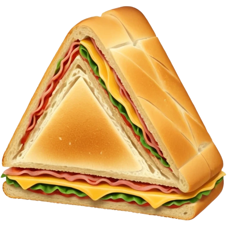 triangular sandwich emoji
