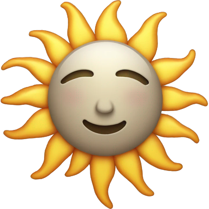 sun  emoji
