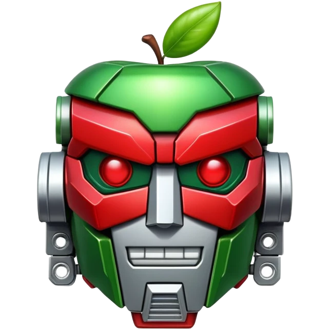 transformer apple emoji