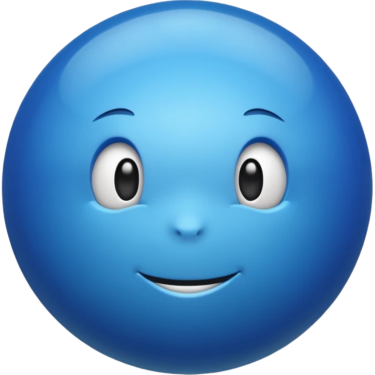 Blue ball (MB)  emoji