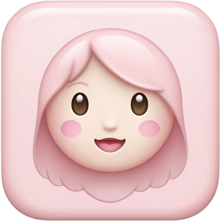 Light pink emoji
