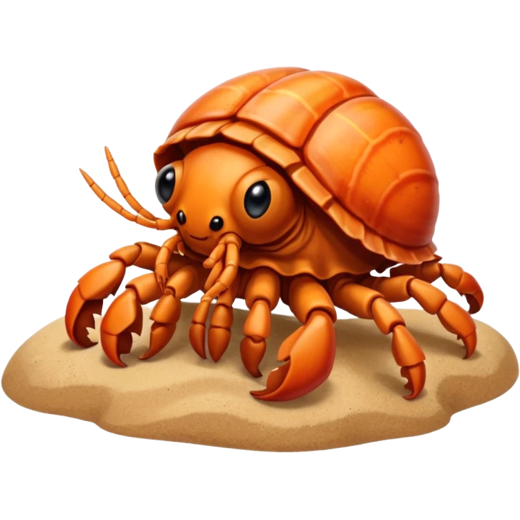 Cute Hermit crab emoji