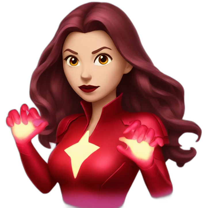 scarlet witch use power emoji